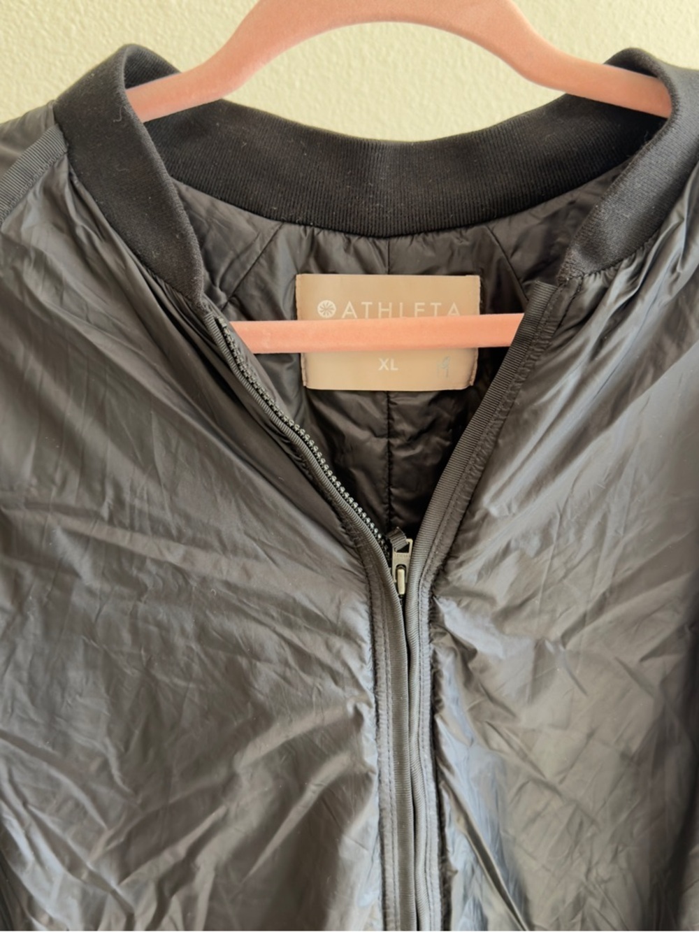 Athleta Summit PrimaLoft Packable Parka XL Black Athleisure Travel - Picture 4 of 10